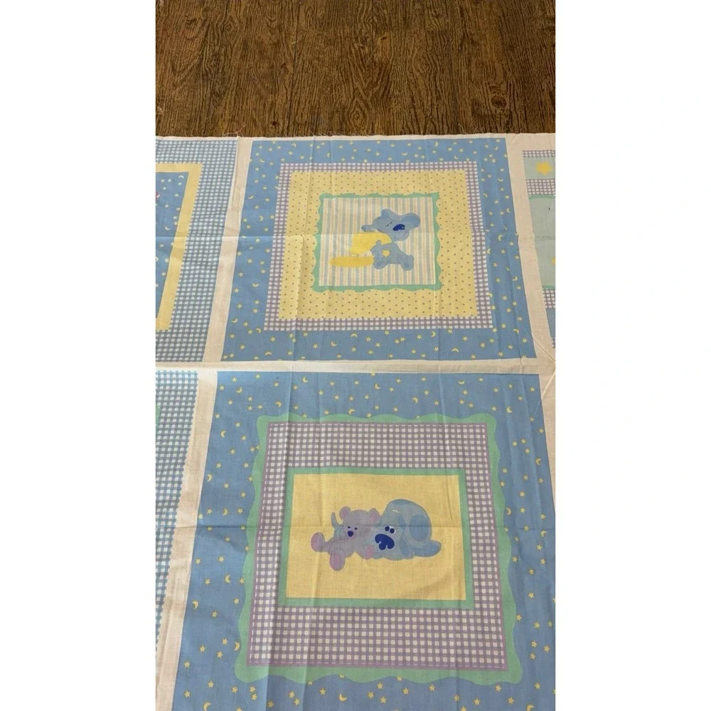 vintage 2001 blues clues Viacom fabric 45x35